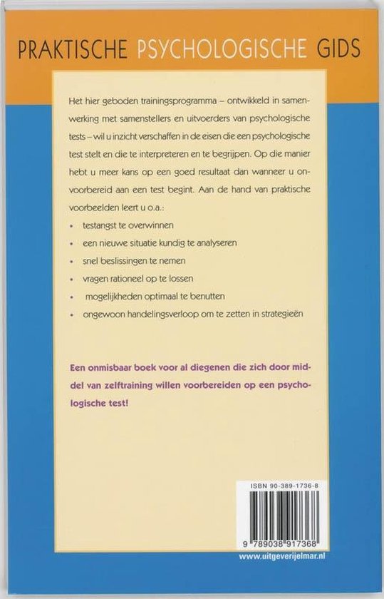 Trainingsprogramma voor de psychologische test